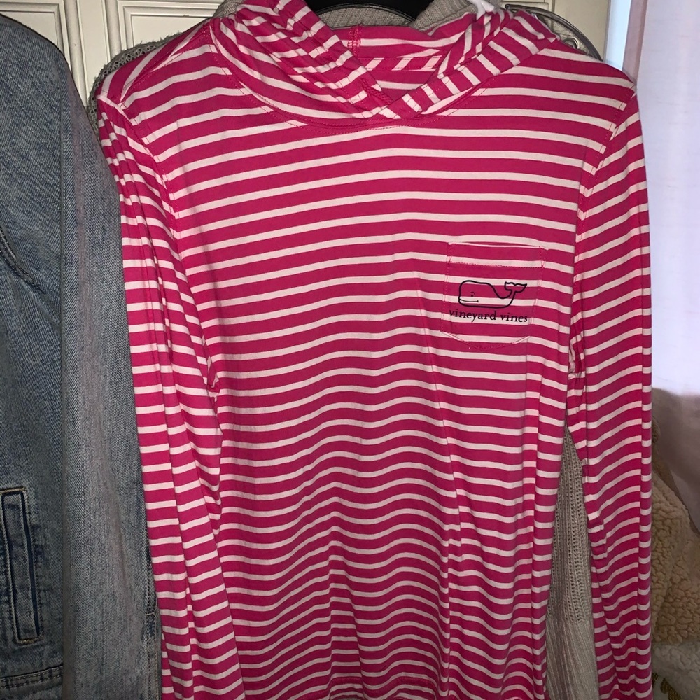 Vineyard Vines long sleeve with a hood